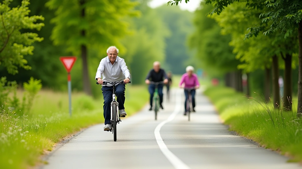 Bezpečné cyklistické trasy pro seniory